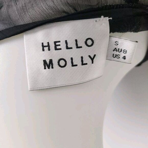 Hello Molly Black Long Sleeve Dress - Picture 7 of 8